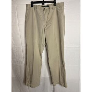 Dockers Basic Twill Khaki Chino Pants Classic‎ Fit Casual Business Mens Size 37